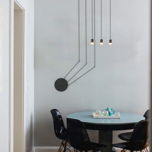 Lámpara colgante de diseño "Nébula" - 3x6W (14)