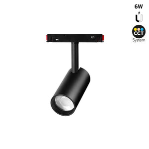 Foco LED CCT para carril magnético 48V - 6W - Mi Light - Barcelona Led-