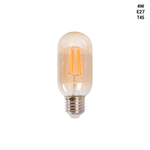 Bombilla LED filamento E27 T45 - 4W - Vintage - 2200K - Barcelona Led-