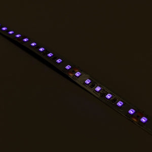 Tira LED 24V DC - 18W/m - Ultravioleta - 10mm - IP20 - 5 metros - SMD2835 120ch/m - Barcelona Led-