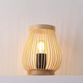 Wooden table lamp