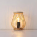 Wooden table lamp