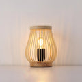 Wooden table lamp