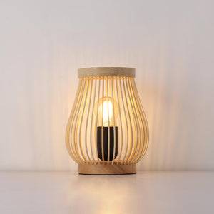 Lámpara de mesa de madera "Oca" - E27 (3)
