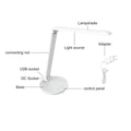 Lámpara de escritorio LED con USB - Regulable - CCT - 4W 4