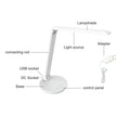 LED-bureaulamp met USB - dimbaar - CCT - 4W 4
