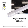 Tubo LED 120cm T8 - 18W - 140lm/W 2