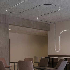 Funda de silicona flexible negra para convertir tira LED a neón - 16x16mm - 5 metros - Curvatura vertical (5)