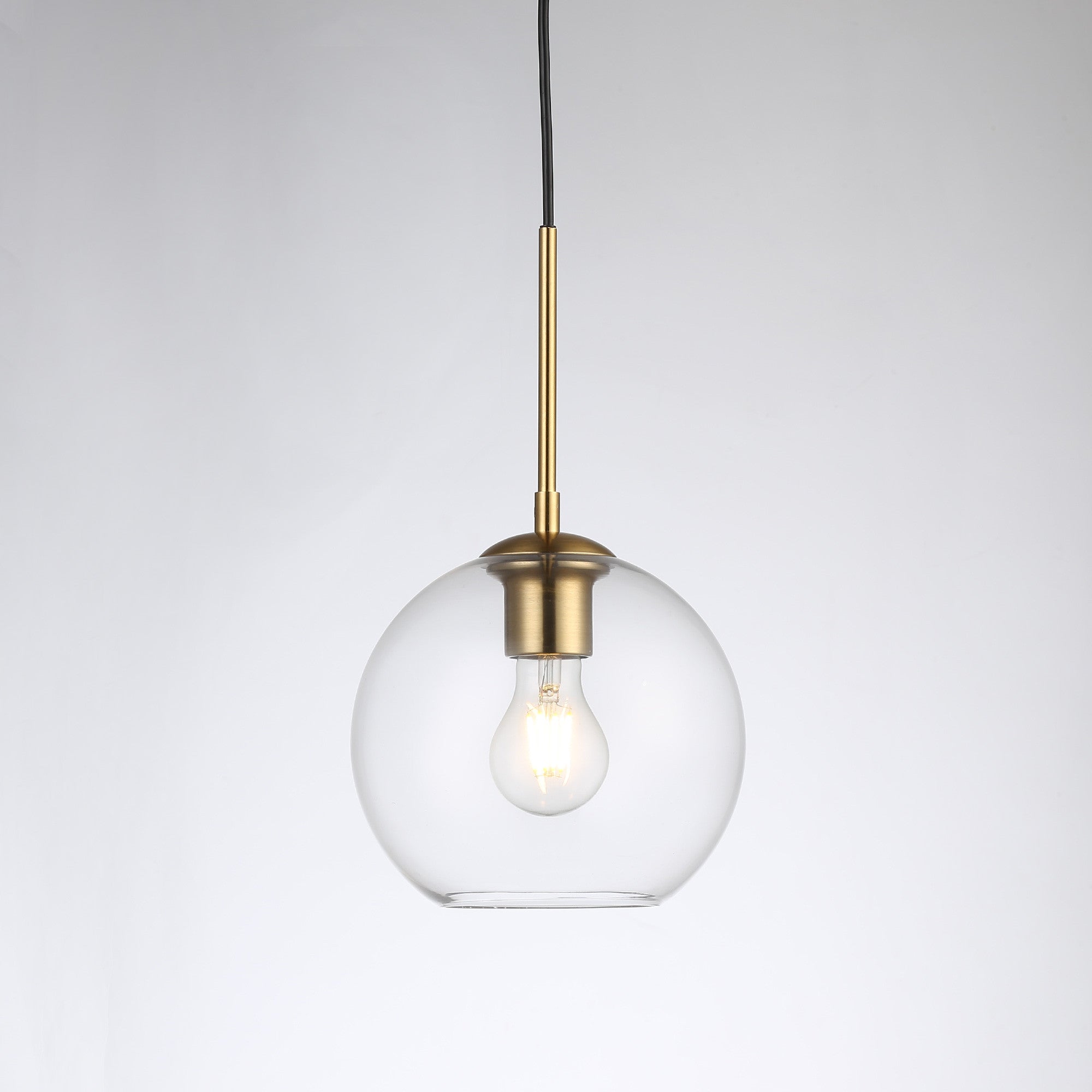 Lámpara colgante cristal "Cleire" - E27 & Lámpara colgante cristal "Cleire" - E27