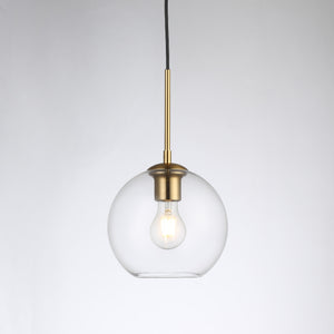 Lámpara colgante cristal "Cleire" - E27 & Lámpara colgante cristal "Cleire" - E27