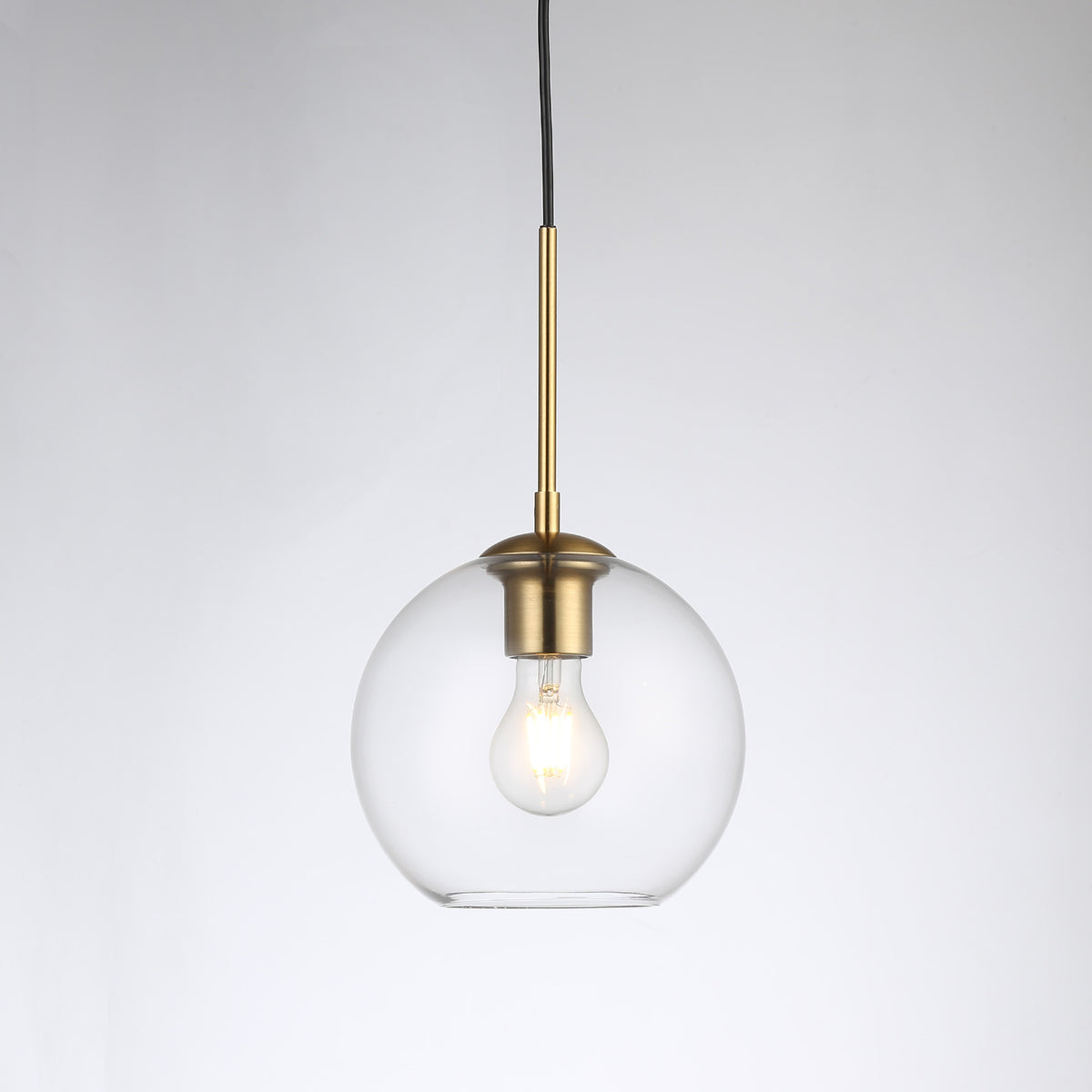Lámpara colgante cristal "Cleire" - E27 & Lámpara colgante cristal "Cleire" - E27