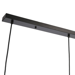 Lámpara colgante cristal triple "Merce" - 3 x E27 - Barcelona Led-Decoración