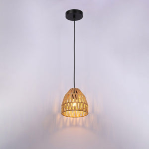 Lampara colgante papel trenzado "Rems" - E27 - Barcelona Led-Decoración