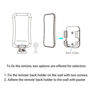 Mando a distancia para controlador de tiras LED IC RGB/RGBW SPI - 1 Zona - RF 2.4G (3)