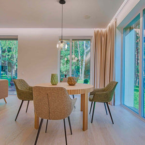 Lámpara colgante cristal "Cleire" - E27 - Barcelona Led-Decoración