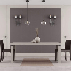 Lámpara colgante cristal "Cleire" - E27 - Barcelona Led-Decoración