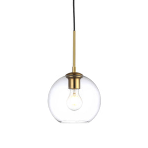 Lámpara colgante cristal "Cleire" - E27 (6)