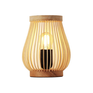 Lámpara de mesa de madera "Oca" - E27 (8)