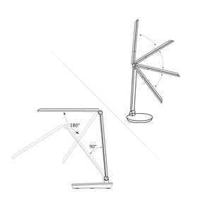 Lámpara de escritorio LED con USB - Regulable - CCT - 4W - Barcelona Led-Decoración