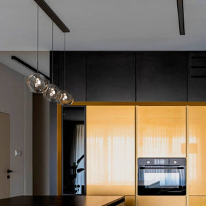 Lámpara colgante cristal triple "Merce" - 3 x E27 - Barcelona Led-Decoración