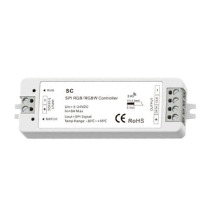 Controlador RGB / RGBW SPI para tiras LED IC inteligentes 5-24V - RF 2.4GHz (2)