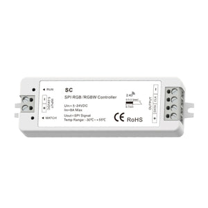 Controlador RGB / RGBW SPI para tiras LED IC inteligentes 5-24V - RF 2.4GHz - Barcelona Led-Control y regulación