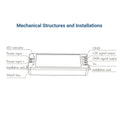 RGB/RGBW SPI controller for Smart IC LED strips 5-24V - RF 2.4G 5