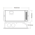 Descodificador DMX512 para SPI Pixel 5-24V DC - Controlador RF 3