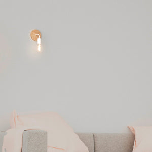Aplique de pared de madera y metal "Morgan" - Barcelona Led-Decoración