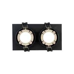 Aro downlight cuadrado basculante doble GU10 / MR16 - Bajo UGR - Corte 75 x 150mm (13)