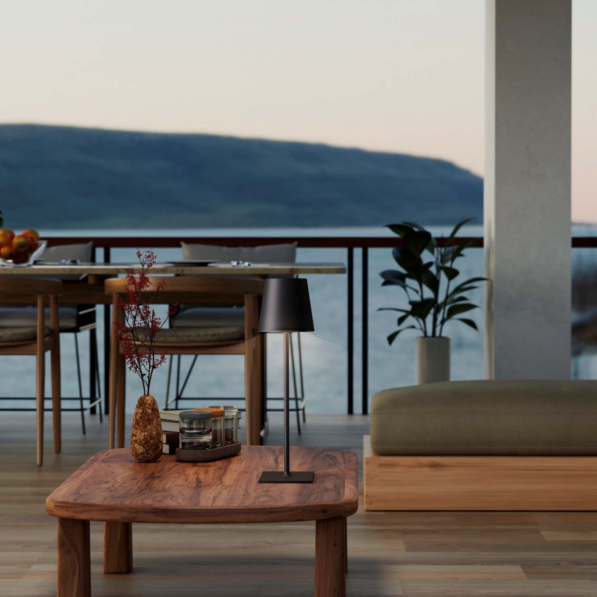 Lámpara de mesa portátil LED CCT "Laura" - 1,5W - Táctil - Intensidad regulable (1)