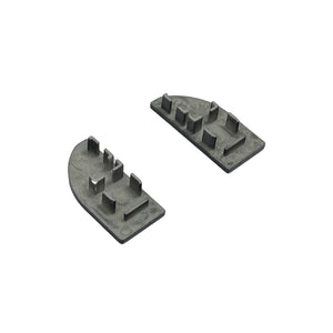 Tapa para perfil de aluminio 15.4 x 32.2 mm (8)