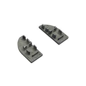 Tapa para perfil de aluminio 15.4 x 32.2 mm - Barcelona Led-Accesorios