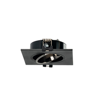 Aro downlight cuadrado basculante para bombilla GU10 / MR16 - Bajo UGR - Corte Ø75 mm (29)