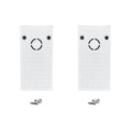 End cap for recessed, trimless and surface magnetic track 2
