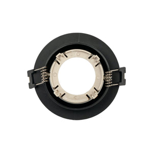 Aro downlight circular basculante para bombilla GU10 / MR16 - Bajo UGR - Corte Ø75 mm (12)