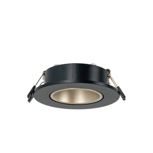 Aro downlight circular basculante para bombilla GU10 / MR16 - Bajo UGR - Corte Ø75 mm (15)
