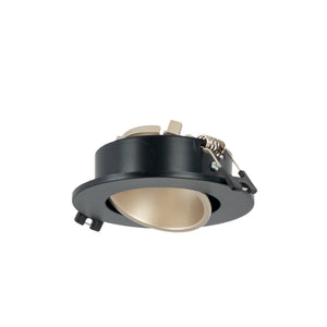 Aro downlight circular basculante para bombilla GU10 / MR16 - Bajo UGR - Corte Ø75 mm (16)