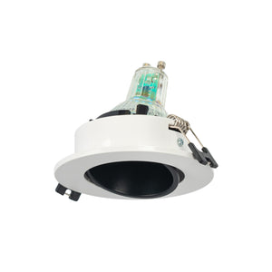 Aro downlight circular basculante para bombilla GU10 / MR16 - Bajo UGR - Corte Ø75 mm (29)