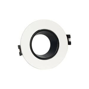 Aro downlight circular basculante para bombilla GU10 / MR16 - Bajo UGR - Corte Ø75 mm (31)