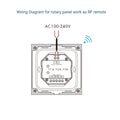 DMX rotary controller - 1 zone - RGB 4