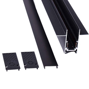 Tapa inicio/fin para carril magnético empotrable, de integración y de superficie - Barcelona Led-Accesorios