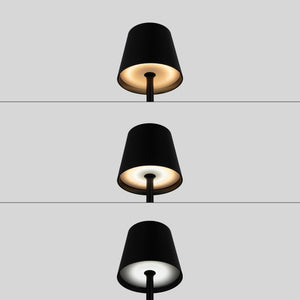 Lámpara de mesa portátil LED CCT "Laura" - 1,5W - Táctil - Intensidad regulable - Barcelona Led-Decoración