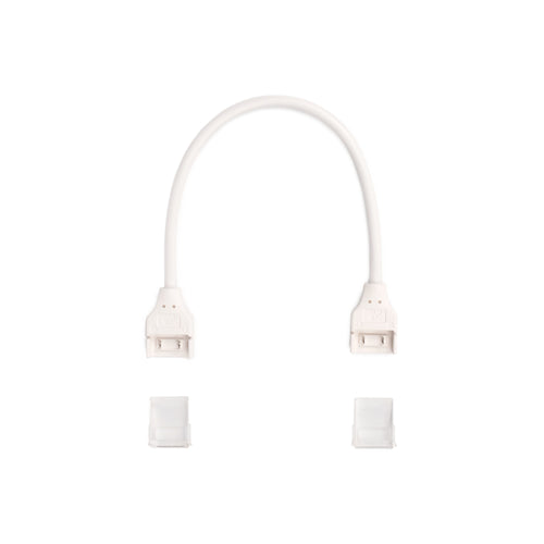 Waterdichte connector met kabel voor LED strip COB 220V - 2 pins - Strip 12 mm - IP67