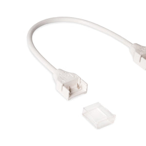 Conector estanco con cable para tira LED COB 220V - 2 pines - Tira 12 mm - IP67 - Barcelona Led-Accesorios