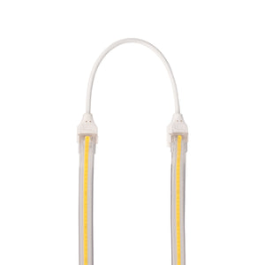 Conector estanco con cable para tira LED COB 220V - 2 pines - Tira 12 mm - IP67 (1)