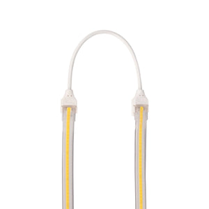 Conector estanco con cable para tira LED COB 220V - 2 pines - Tira 12 mm - IP67 (1)