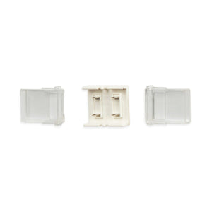 Conector estanco recto tira LED COB 220V - 2 pines- Tira 12mm - IP67 - Barcelona Led-Accesorios