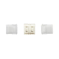 Conector estanque reto fita LED COB 220V - 2 pinos - Fita 12mm - IP67 3