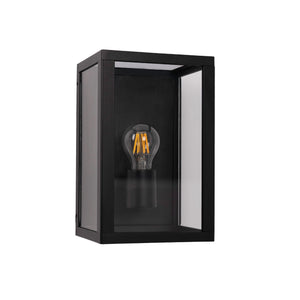 Aplique de pared exterior aluminio "Glass House" - IP44 - E27 (2)